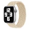 Cabeza de Metal Adecuada para Correa de Apple Watch Correa de Applewatch Moda Nylon Trenzado Círculo Único Correa de Muñeca Correa de iWatch