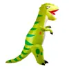 Actividad Transfronteriza de Halloween Tyrannosaurus Rex Performance Fiesta Figura Divertida Montar Dinosaurio Disfraz Inflable cos