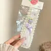 Diademas para niñas, pinzas para el cabello con flecos frescas y lindas de verano, accesorios para el cabello de cinta mágica de alta gama para arreglar el cabello