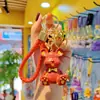 Chaveiro Original Urso Sorte Violento Feminino Fofo Criativo Exquisito Chaveiro de Carro Pingente de Bolsa Atacado