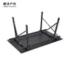 Mesa Plegable Ajustable de Aleación de Aluminio Personalizada Qingmu para Rollos de Huevo Mesa de Camping Portátil para Exteriores Mesa y Silla Plegables Mesa de Comedor