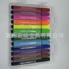 Marcador transfronterizo para niños, bolígrafo de acuarela, impermeable, opaco, para escuela primaria, pintura artística, triángulo, cabeza suave, juego