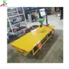 Vehículo de Transporte Eléctrico de Plataforma Plana, Vehículo de Transporte de Ladrillos y Piedras de Cuatro Ruedas, Vehículo de Cuatro Ruedas para Carga en Obra