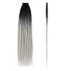 Transfronterizo 24 pulgadas Individual Europeo y Americano Rastas Street Dance Fieltro Rastas Peluca Rastas Tejido a Mano Extensiones de Cabello Rastas Rastas