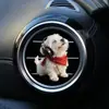 Ambientador Acrílico 2D de Animal Lindo - Clip para Rejilla de Aire de Coche Perfumado