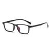 18035 Armazón de Gafas Cuadrado de Marco Pequeño a la Moda para Miopía, Se Puede Combinar con Lentes de Prescripción para Hombres y Mujeres, Armazones Retro para Rostros Pequeños