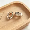 Fecho para Joias Quadrado com Diamante Micro-incrustado de Zircônia de Cobre em Formato de T Fecho para Pingente Artesanal DIY Fecho Conector para Colar Pulseira Fecho Interruptor