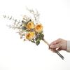 Ramo Simulad, Flor Escrita a Mano, Flor de Mesa, Decoración del Hogar, Decoración Suave de Hotel, Combinación de Ramo Más Vendida Transfronteriza, Flor Artificial Escandinava