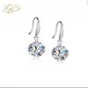 Pendientes de moda retro temperamento pendientes de moda versión coreana de joyería de Corea pendientes simples de circón para mujer joyería al por mayor
