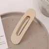 Pinzas para el Cabello Planas de 11 cm, Pinzas Antideslizantes Mate para Mujer, Accesorios para el Cabello de Sujeción Fuerte para Todo Tipo de Cabello, Uso Diario, Boda, Fiesta, Cita, Playa
