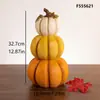 Adornos de calabaza de resina artificial, accesorios de frutas y verduras, decoración de ambiente otoñal para el festival de la cosecha, artículos de decoración para el hogar