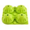 4 moldes de gelo de silicone para hóquei no gelo criativos cubo de gelo redondo de silicone cubo de gelo de silicone máquina de gelo 4 cubos de gelo redondos uniformes em estoque