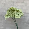 Arranjo Simulados de 27 Buquês de Hortênsia de Cinco Cabeças, Flores Artificiais, Flores Artificiais para Casamento, Arranjo de Flores de Chão, Ornatos de Buquê de Arranjo de Flores de Alto Padrão