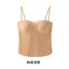 Camisola base invisible strapless con copas incorporadas, no necesita sujetador, previene la exposición, adelgazante y realza la figura, capa base versátil