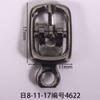 Diâmetro interno 8mm fivela japonesa quadrado oval pendurado arma desenho fábrica atacado sapatos de couro fivela decorativa fivela de bagagem infantil