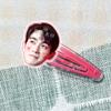 Zhu Yilong estrella periférico acrílico bb clip accesorios para el cabello tocado ayuda para concierto foto periférico
