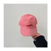 Gorra de Béisbol de Primavera Nueva Estilo Coreano con Estampado de Letras para Niños y Niñas, Protector Solar, Elegante y Versátil