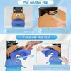 Estante para Gorras de Béisbol, Montado en la Pared con Diseño de Doble Gancho, Organizador de Sombreros sin Taladro, Solución Simple de Almacenamiento para el Hogar
