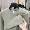 2026 Novo Suéter Masculino de Manga Longa Inverno Gola Redonda Tricô Camada Base Jovem Solto Top Dropshipping