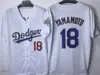 Uniforme de Baseball da MLB Los Angeles Dodgers Dodgers Ohtani 17 # Ohtani Shohei Jersey de Baseball Bordado