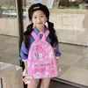 Bolso Infantil de Moda Dibujos Animados Mochila de Guardería Hello Kitty Niñas Lindas Ligero Versátil Bolso Escolar Venta al por Mayor Transfronteriza
