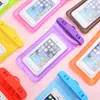 Bolsa impermeable para teléfono móvil Funda para teléfono móvil de buceo Pantalla táctil Universal funda impermeable para teléfono móvil para natación Correa de cuello Bolsa a prueba de polvo Apple Huawei