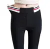 Verano 2022 Talla Grande Ropa Exterior Leggings para Mujer Blancos Delgados Ajustados Pantalones de Lápiz Adelgazantes Pantalones Blancos Pequeños