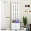 Zapatero para Puerta de Entrada con Perchero Integrado de Pie para Sala de Estar, Vestíbulo de Casa, Estantería de Almacenamiento para Puerta, Ropa y Sombreros