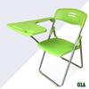Cadeira de treinamento ampliada para sala de aula com prancheta, cadeira de conferência dobrável, conjunto de mesa e cadeira para estudantes, organização, cadeira única para ensino e escrita