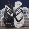 Tendência Nacional Panda Novas Chinelas Masculinas Antiderrapantes Para Usar Fora de Casa Verão Outdoor Chinelos Sandálias de Praia Masculinas Modernas