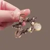 Pinza para el Cabello de Estrella de Cinco Puntas de Tamaño Mediano para Mujer, Usada para Peinados Recogidos, Pinza de Tiburón Accesorios para el Cabello, Pinza Trendy para el Cabello para Semirecogidos y Flecos
