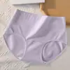 Algodón Puro de Xinjiang Longitud Extendida Algodón Puro Entrepierna Antibacteriana Modelo Nuevo 2026 Algodón Puro Cintura Alta Sin Costuras Ropa Interior para Mujer