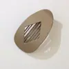 Conjunto Transfronteiriço Presilha de Cabelo Sem Marcas Fosca ABS Presilha de Tubarão Estampa de Leopardo Simples Presilha de Bico de Pato Acessórios de Cabelo na Parte de Trás da Cabeça