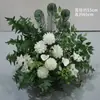 Cerimônia de Entrega Novo Noivado Pacote de Casamento Painel KT Guia de Estrada Coluna de Flores Pontos de Floração Loja com Vitrine Jardim Monet