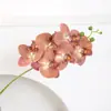 Ramo de Orquídeas Phalaenopsis Artificiales con un Toque de Lujo, Flores Decorativas para Ambientes de Hotel y Bodas