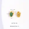 Retención de Color Fuerte Oro Arena Antiguo Accesorios DIY Mortero de Diamante Bicolor Calabaza de Jade Colgante de Cera de Abeja Accesorios para Pulseras y Collares