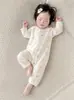 Traje de Verão Fino para Bebê com Ar Condicionado Macacão Manga Longa Roupas para Recém-Nascidos Romper de Algodão Puro Pijama Roupas de Verão para Bebê Venda por Atacado