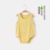 Chaleco triangular para bebé, bolsa de pedos, ropa interior ultrafina de verano para proteger el vientre, ropa de dormir de una pieza para bebé y niño, modal