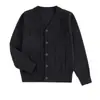 Cardigã Infantil Novo Estilo Coreano Transfronteiriço Suéter de Outono para Meninos Roupas Infantis Meninas Bebês Jaqueta Uniforme Escolar de Manga Longa