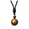 Accesorios para Collar de Piedra Ojo de Tigre de 16 mm Colgante de Obsidiana Juvenil Colgante de Amatista Accesorios para Collar de Amatista