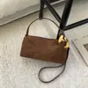 2025 Nuevo Bolso de Mano de Alta Gama con Textura, Moda Versátil, Tendencia, Nicho para Mujer, Bolso de Hombro Casual Simple, Bolso Cruzado