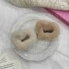 Horquilla de pelo de felpa con forma de corazón para otoño e invierno, pinza para el pelo en la parte posterior de la cabeza, pinza de agarre para mujer, pinza de tiburón peludo Advanced Sense, tocado