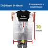 Frete Grátis Sacolas Plásticas Atacado Sacolas Tipo Colete Brancas Transparentes Grandes Espessadas Sacolas de Embalagem para Armazenamento de Roupas Sacolas Plásticas Tipo Bolsa