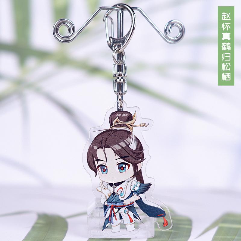 赵怀真鹤归松栖