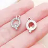 Liga de Zinco K Branca Cravejada de Diamantes 26 Letras Inglesas Acessórios de Joia Pingente DIY Brincos Pulseira Pingente Acessórios para Roupas