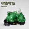 Artesanía de resina más vendida sentada en ornamentos de Buda Maitreya Baicai estatuas de Buda de la suerte artesanías al por mayor