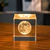 Nuevo producto transfronterizo: Cristal de Cubo, Adopta una Nube, Cristal de Cubo Lunar, Adornos de Escritorio al por Mayor, Regalos de Cumpleaños
