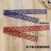 Criação Criativa de Anel de Porcelana Azul e Branca Estilo Chinês Material de Borda Adesivos de Parede Decorativos Tema de Layout de Sala de Aula de Jardim de Infância Parede