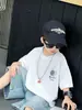 Conjunto de Ropa para Niños Niños, Holgado Delgado Manga Corta Verano, Nuevo Estilo 2026, Estilo Coreano Fresco y Elegante Conjunto de Dos Piezas para Niños Pequeños
