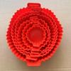 Plato de Silicona para Freidora de Aire de Venta Caliente Transfronterizo Bandeja de Silicona para Freidora Bandeja para Hornear Aislada Molde para Pastel Freidora Interior